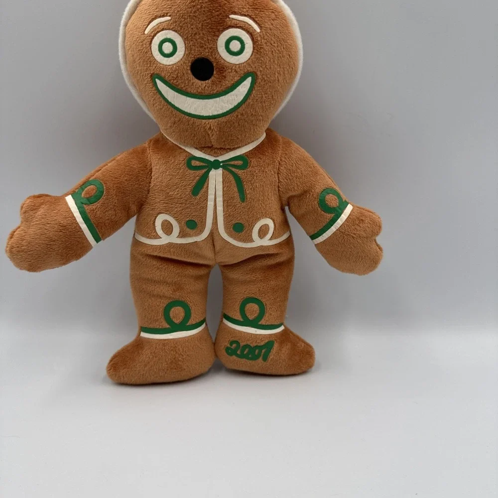VTG 2007 Mikey's Very Merry Christmas Disney Parks Wishables Gingerbread Man 9